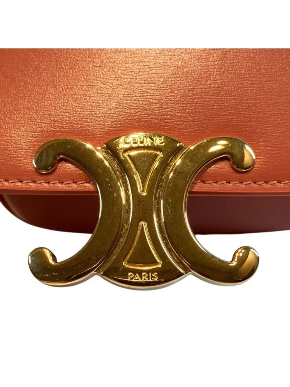 Celine Mini Claude Shoulder Bag Leather